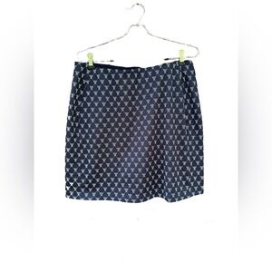 Tory Sport Navy and white Golf Skirt Large